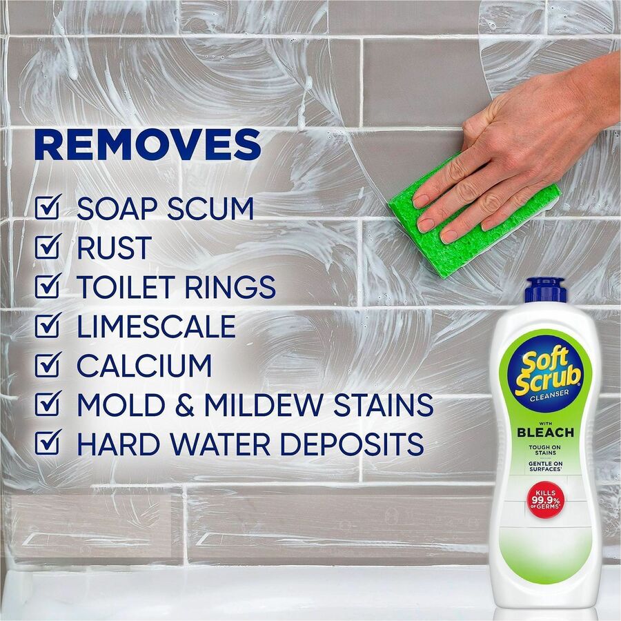 Soft Scrub Commercial Cleanser with Bleach