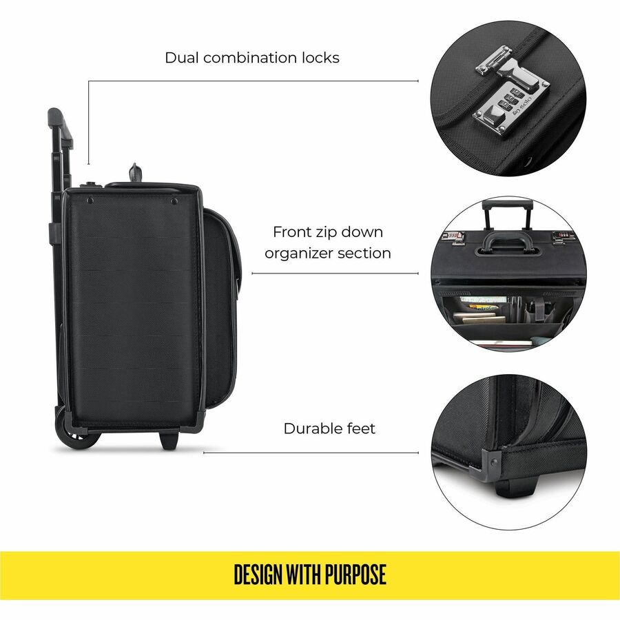 Solo Carrying Case (Roller) for 16" Notebook - Black