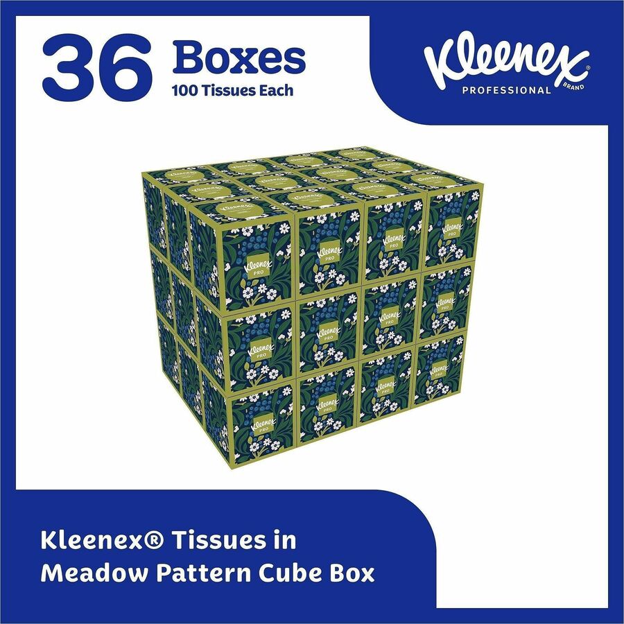 Kleenex Professional Facial Tissue Cube for Business