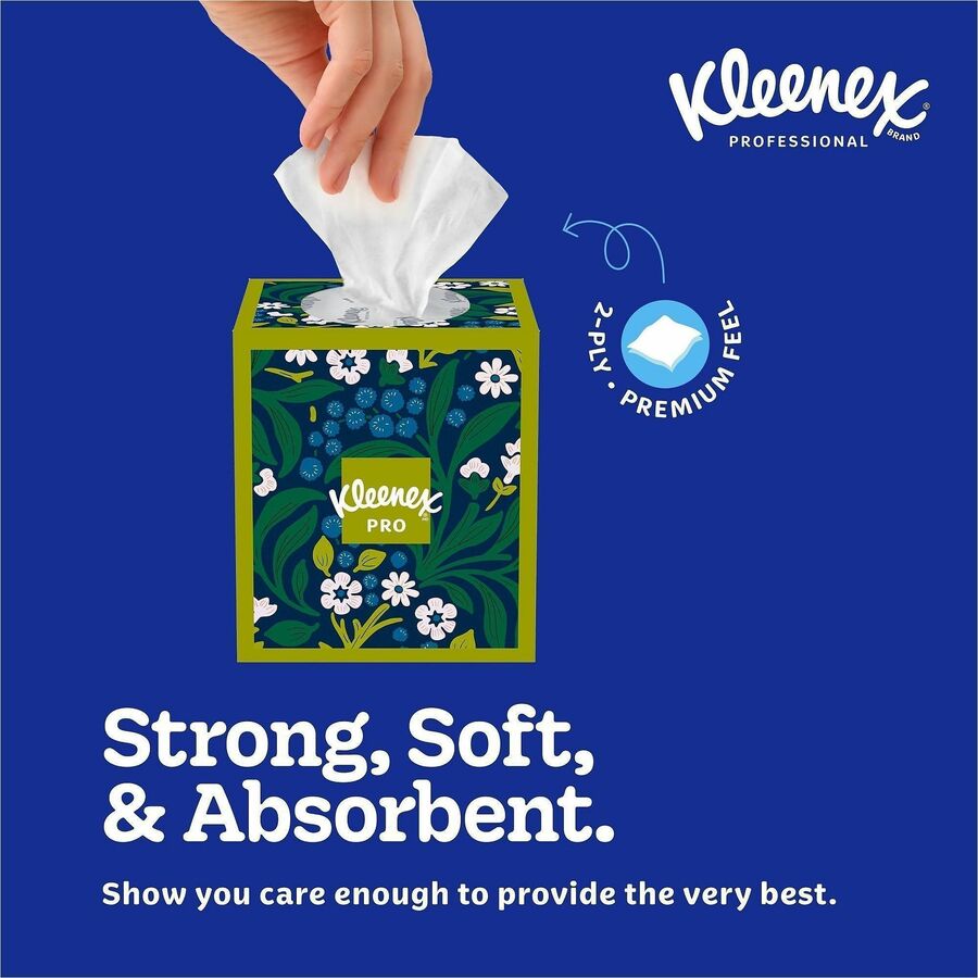 Kleenex Professional Facial Tissue Cube for Business