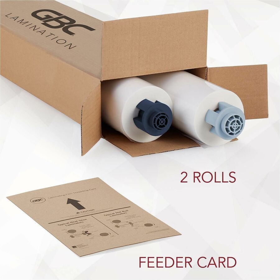 GBC EZ Load Blue End Cap Laminating Roll Film