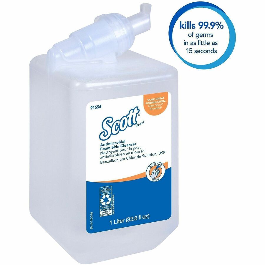 Scott® Antimicrobial Foam Skin Cleanser