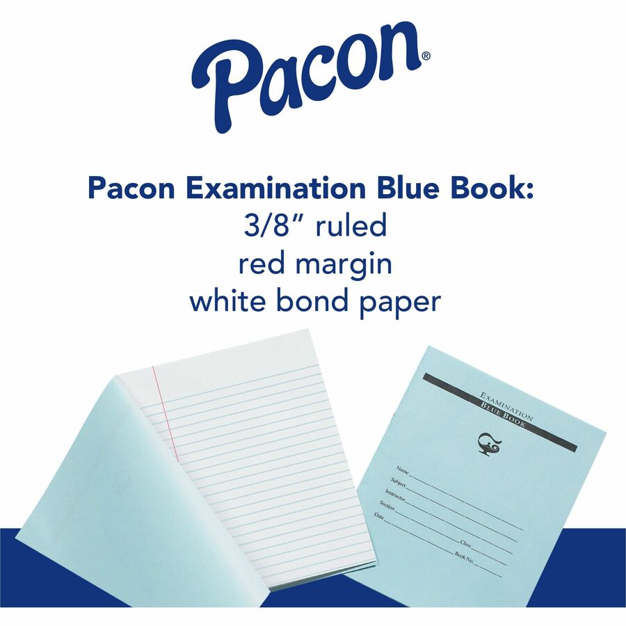 Pacon Blue Book Examination Book
