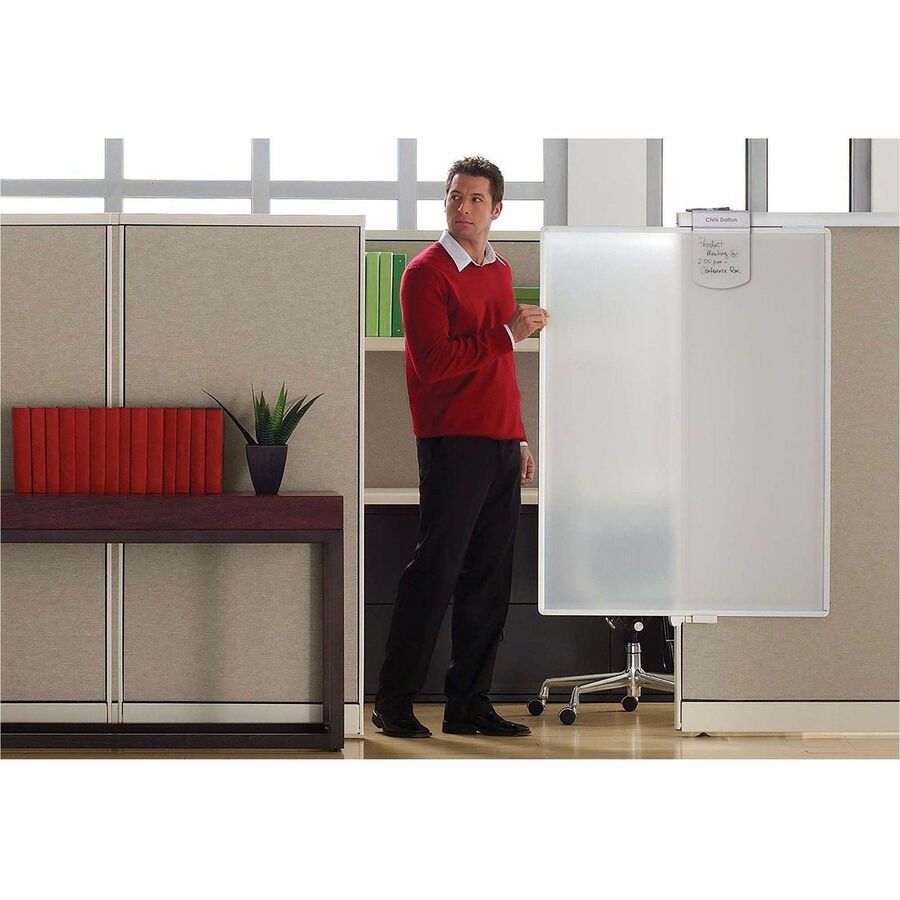 Quartet Workstation Sliding Privacy Screen