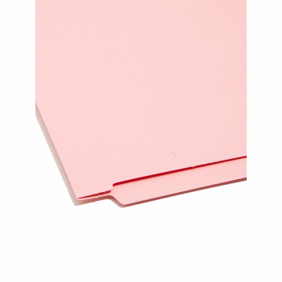 Smead Shelf-Master Straight Tab Cut Letter Recycled End Tab File Folder