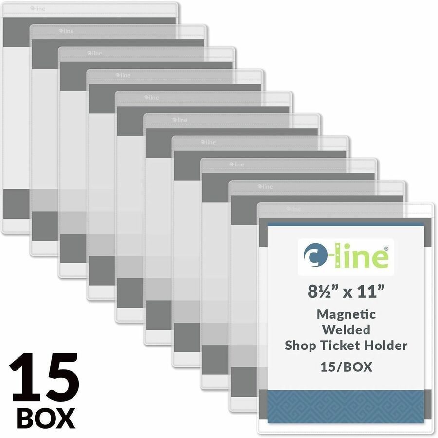 C-Line Magnetic Shop Ticket Holders