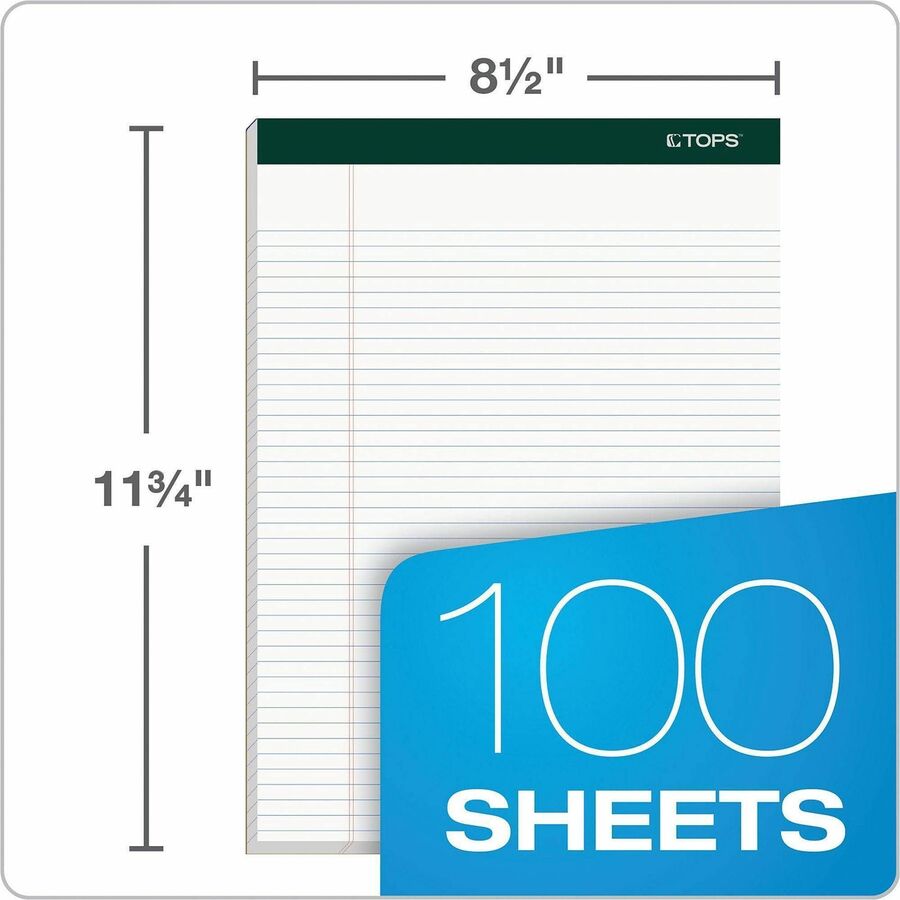 TOPS Double Docket Legal Pad