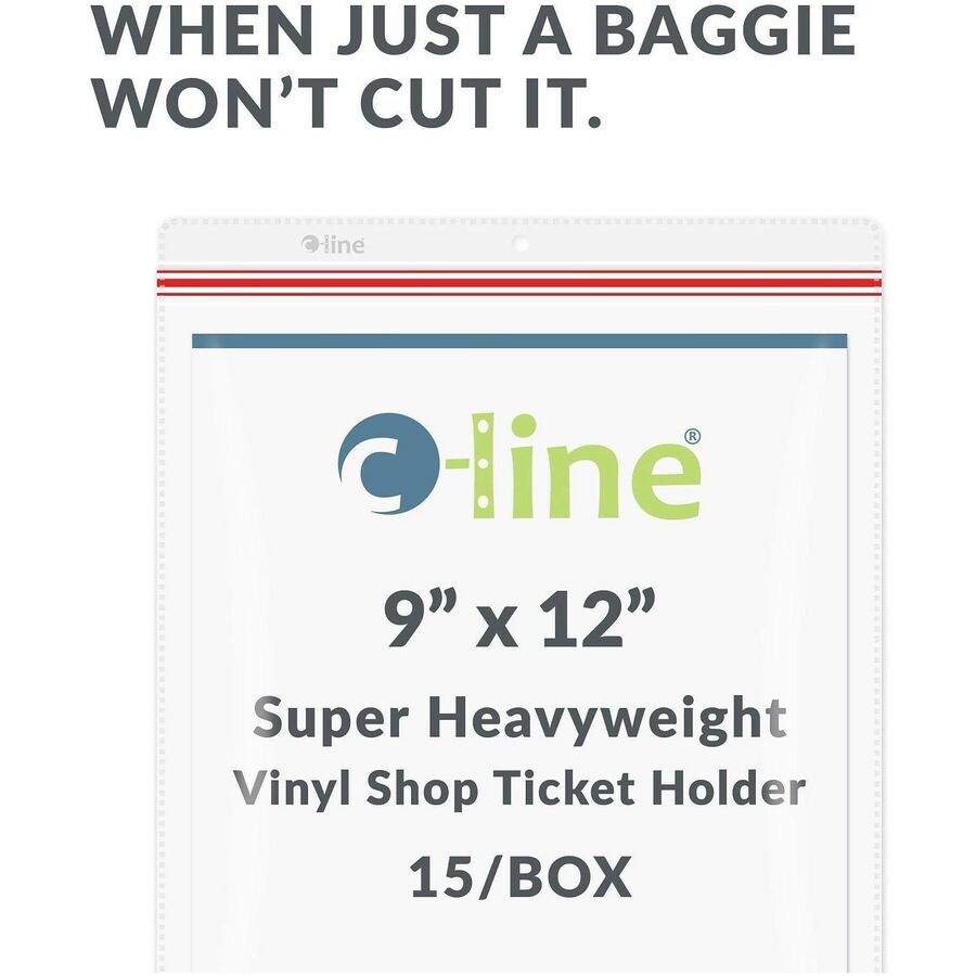 C-Line 82912 Vinyl File Pocket