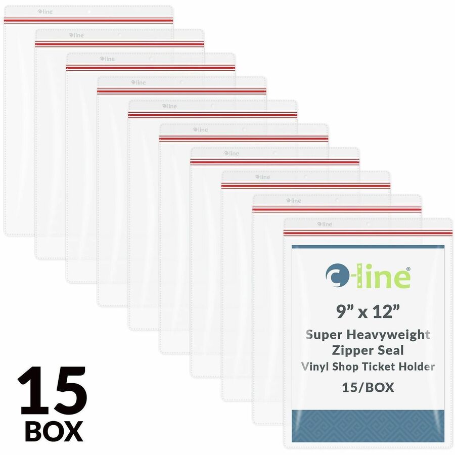 C-Line 82912 Vinyl File Pocket