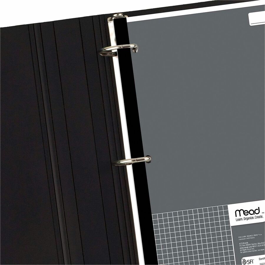 Mead Quad Ruled 3 - Hole Graph Paper - Letter