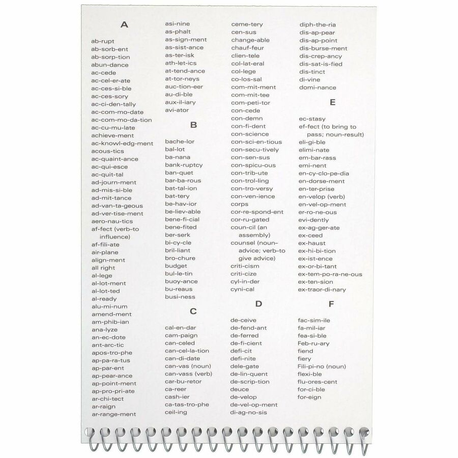 Mead Spell-Write Steno Book