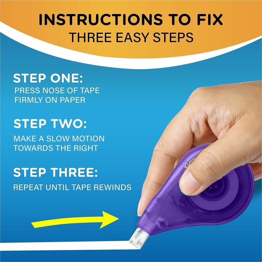 BIC Wite-Out EZ CORRECT Correction Tape