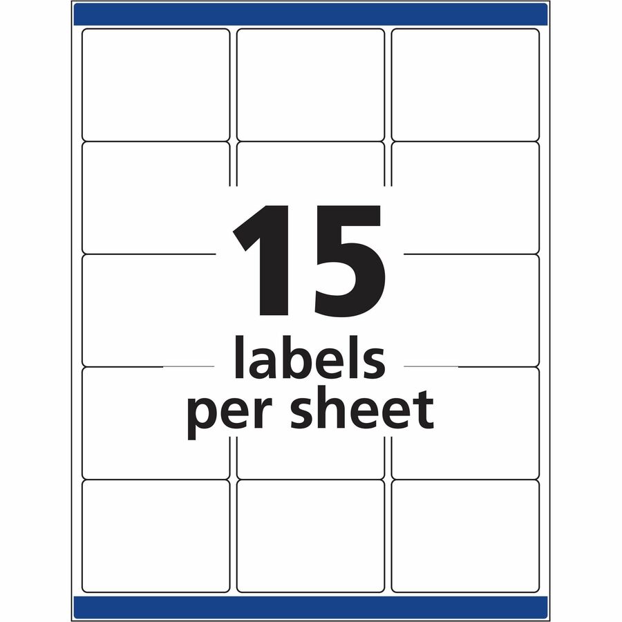 Avery® Laser Inkjet Printer Permanent ID Labels