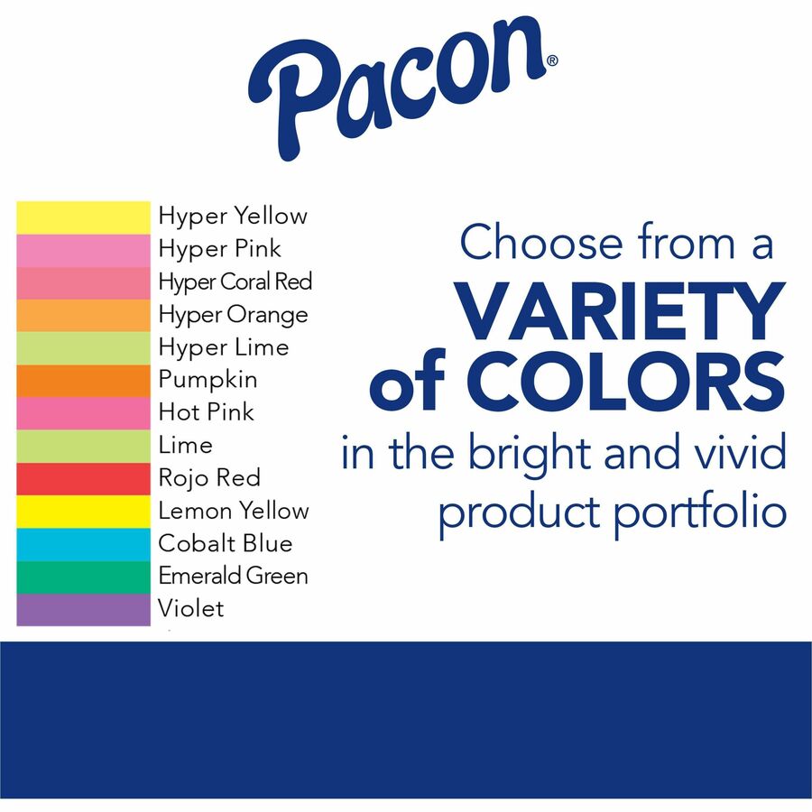 Pacon Kaleidoscope Multipurpose Paper - Lemon Yellow