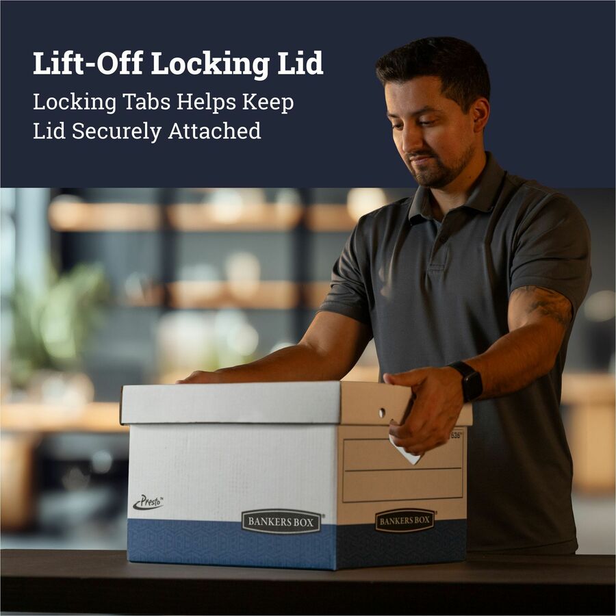 Bankers Box Presto File Storage Box