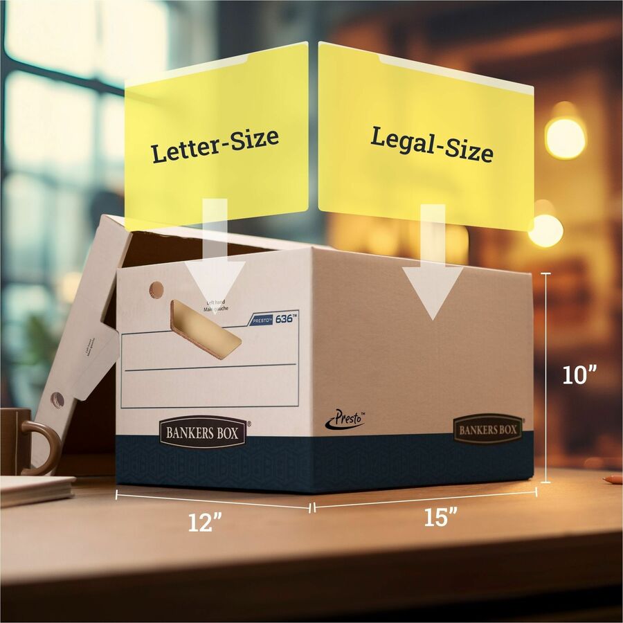 Bankers Box Presto File Storage Box