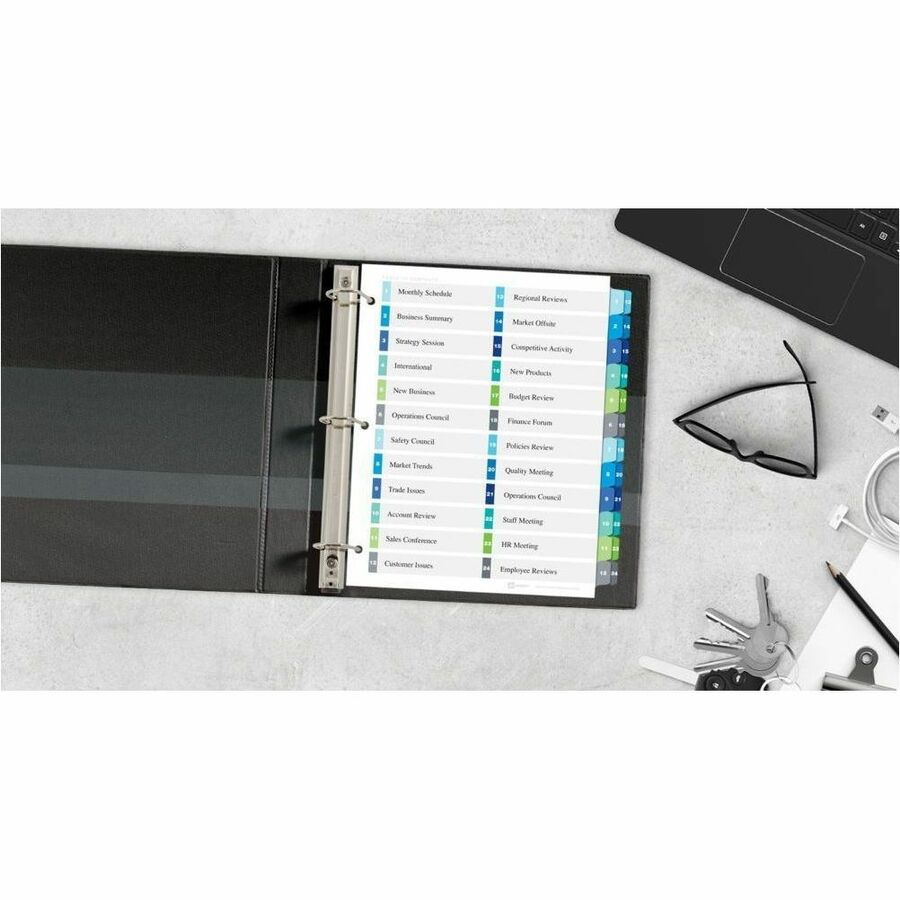 Avery® Ready Index® Double Column Table of Content Dividers