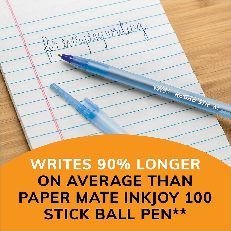 BIC Round Stic Ballpoint Pens