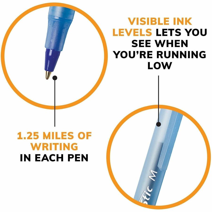 BIC Round Stic Ballpoint Pens