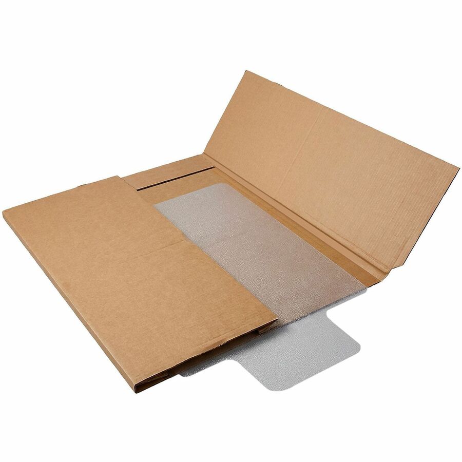 Lorell Lipped Chair Mat for Medium-Pile Carpet - 36" x 48"