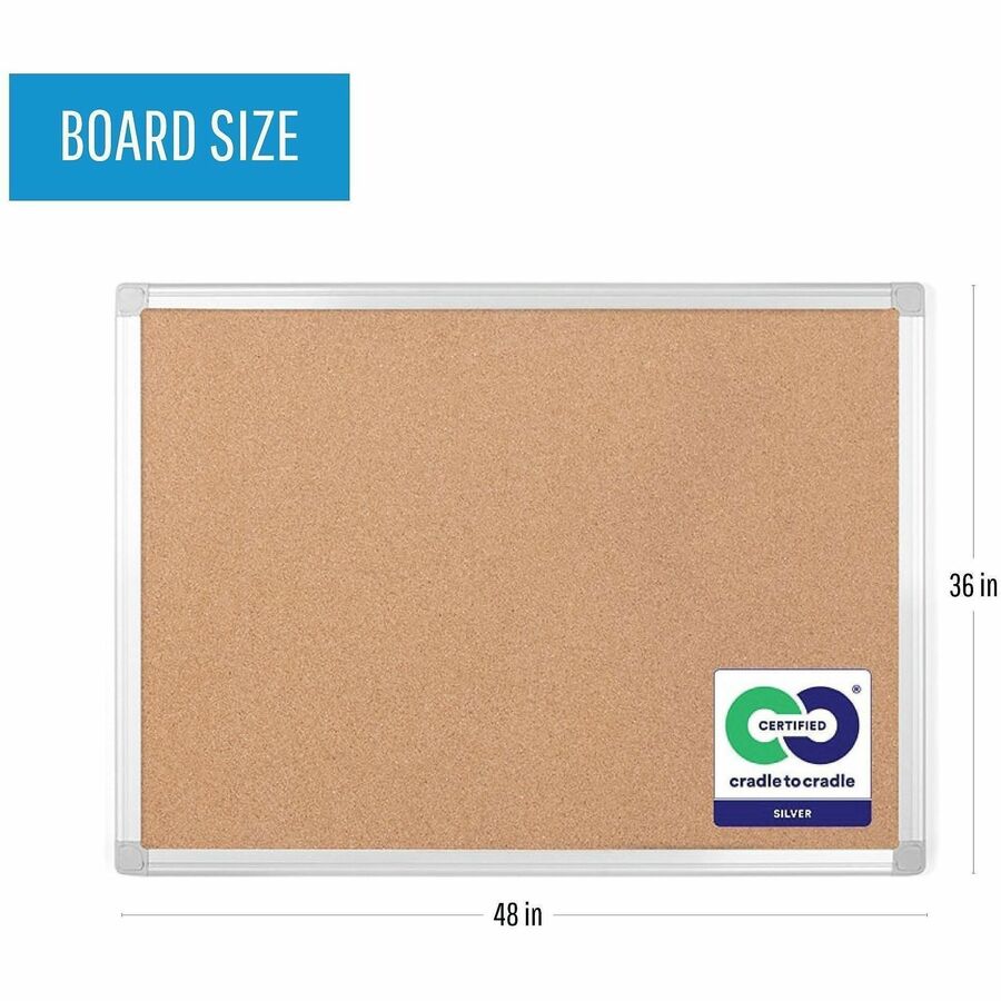 MasterVision Earth Series Recycled Cork Boards