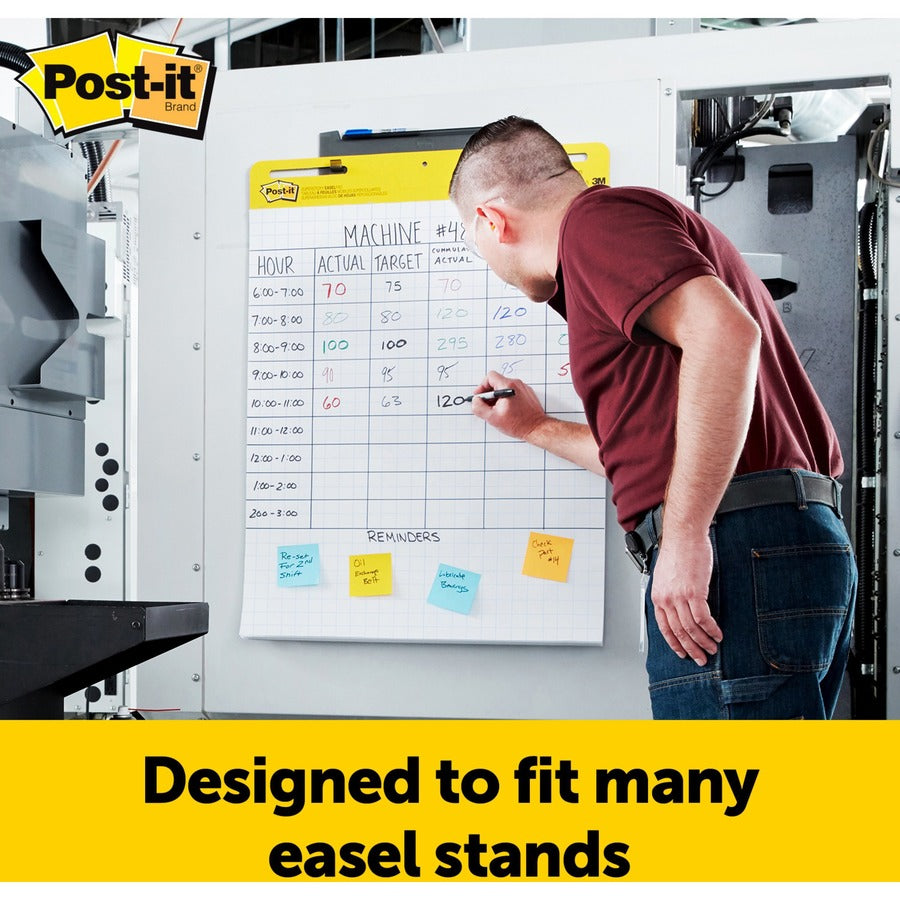 Post-it® Self-Stick Easel Pad Value Pack with Faint Grid