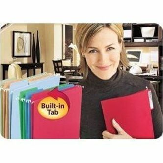 Smead FasTab 1/3 Tab Cut Letter Recycled Hanging Folder