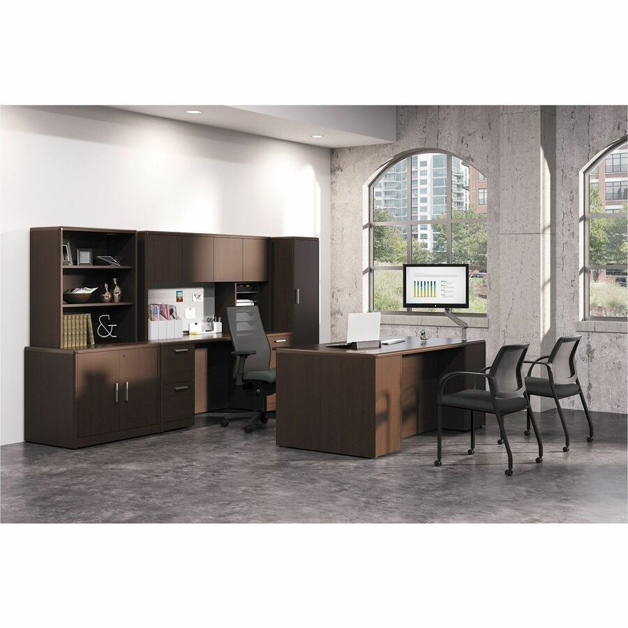 HON 10700 H10745R Pedestal Credenza