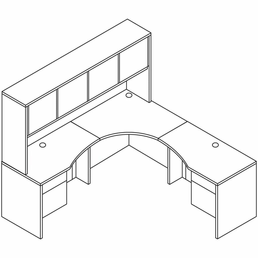 HON 10500 H105327 Hutch