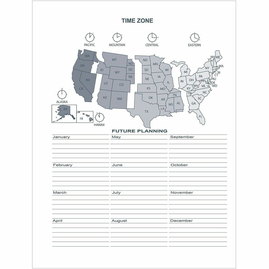 House of Doolittle Blue Professional Weekly Planner
