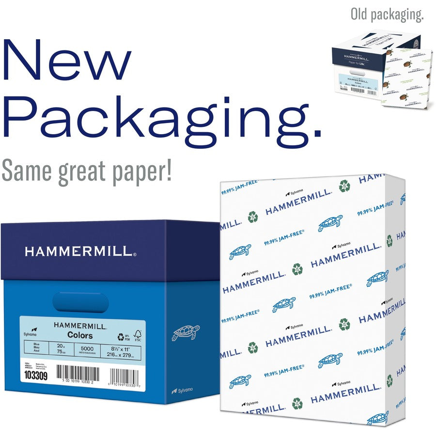 Hammermill Colors Recycled Copy Paper - Green