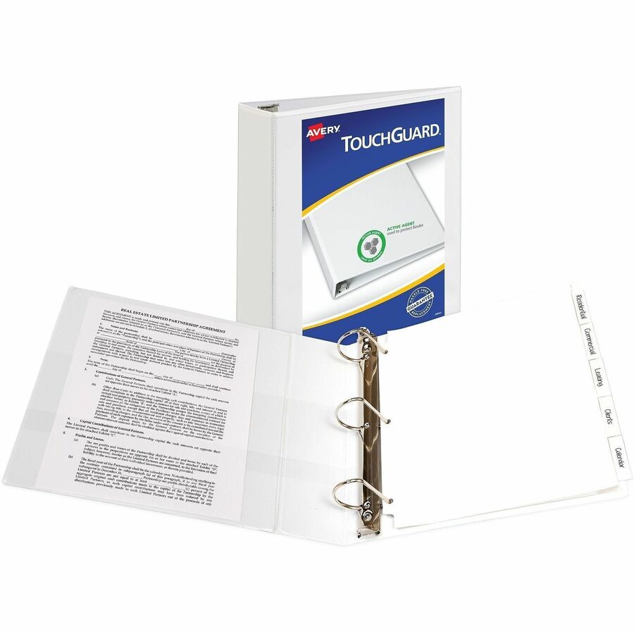 Avery® TouchGuard View 3 Ring Binder