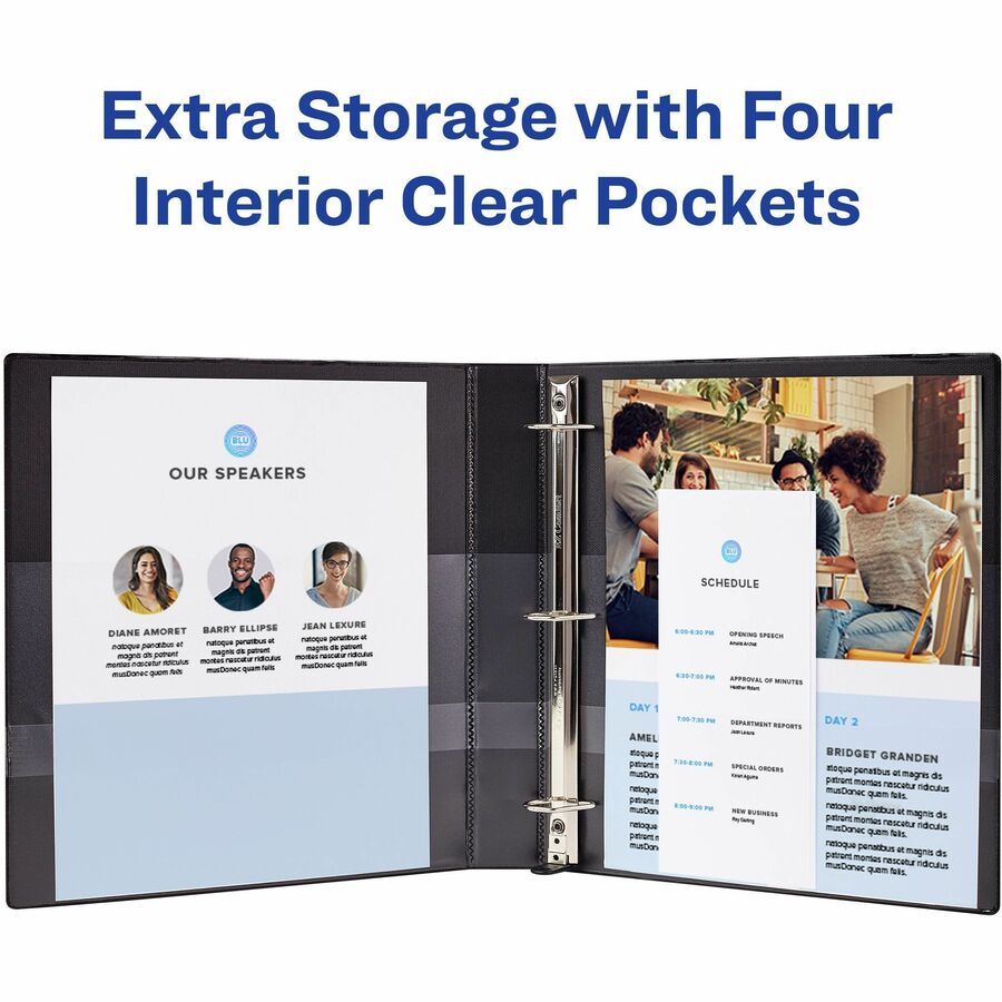 Avery® TouchGuard View 3 Ring Binder