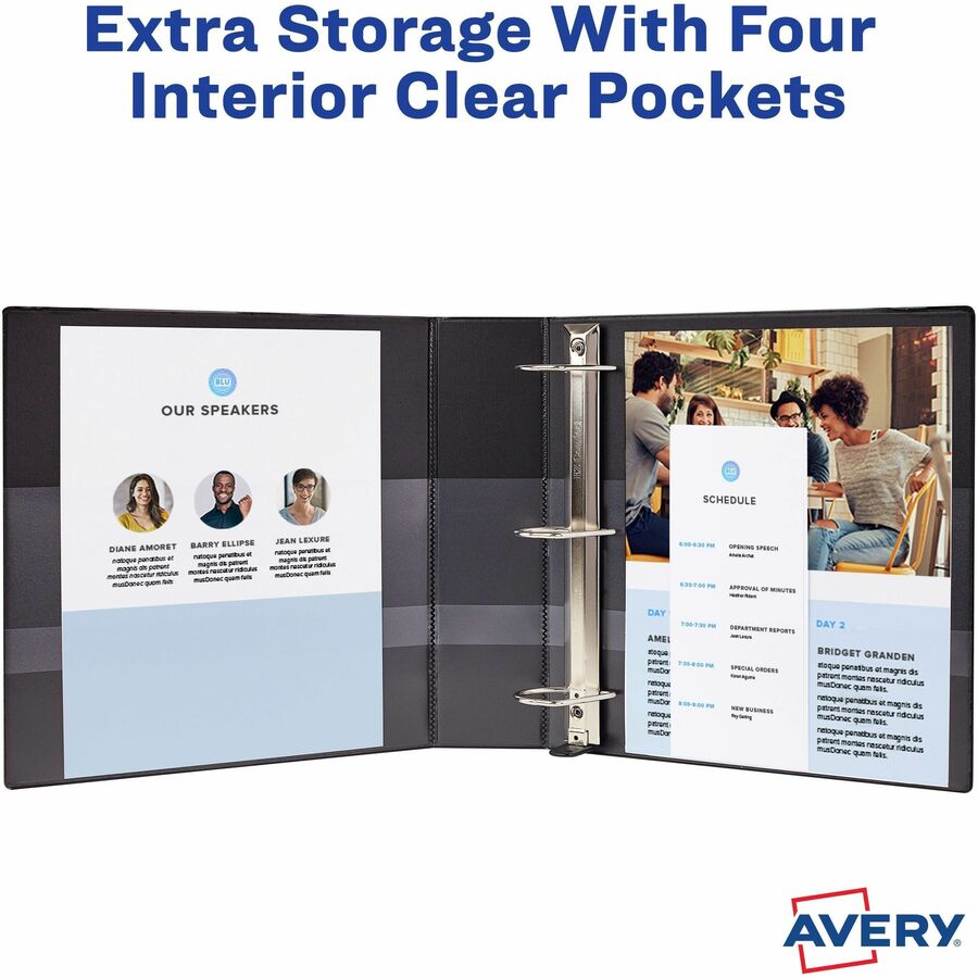 Avery® TouchGuard View 3 Ring Binder