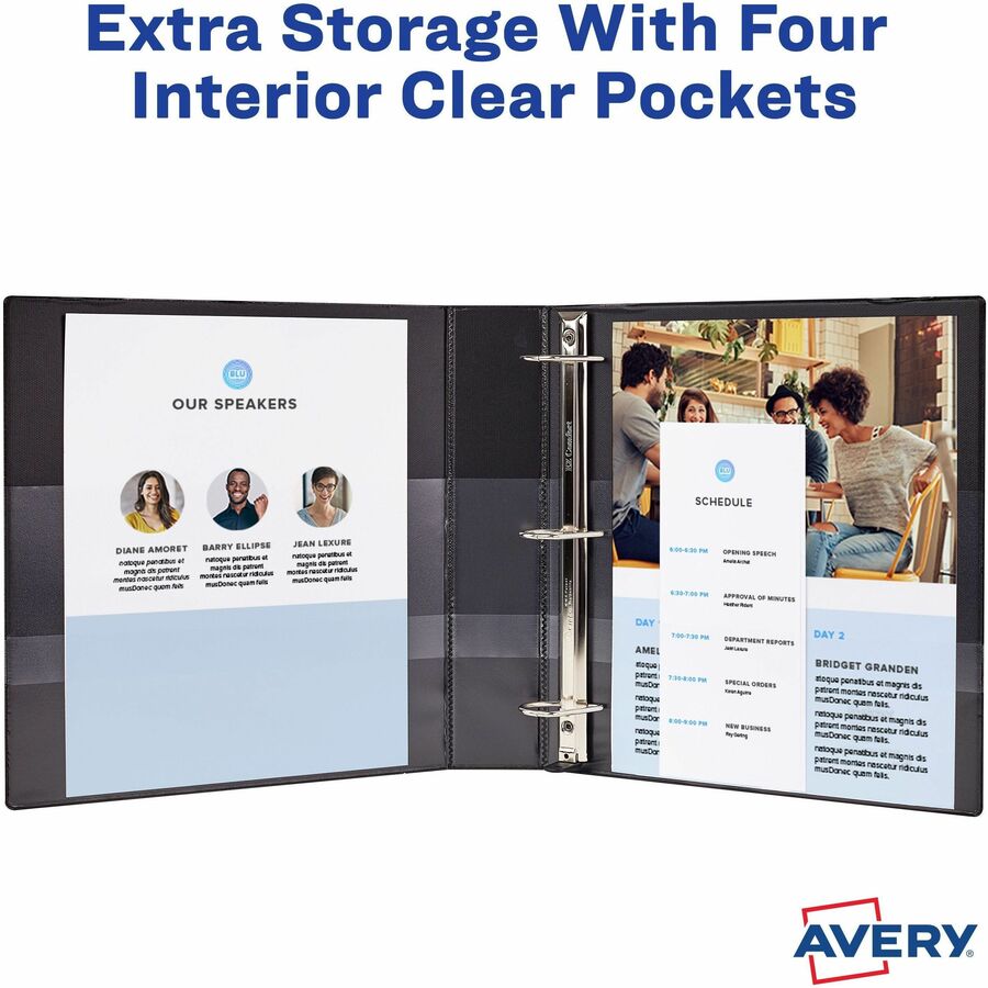 Avery® TouchGuard View 3 Ring Binder