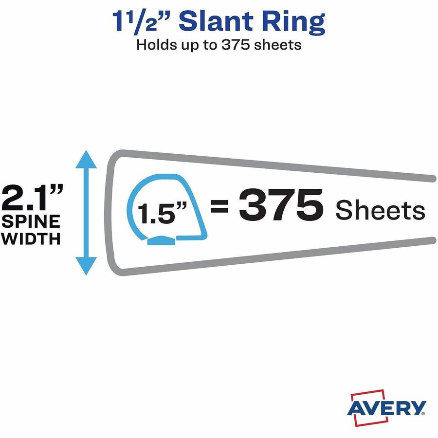 Avery® TouchGuard View 3 Ring Binder