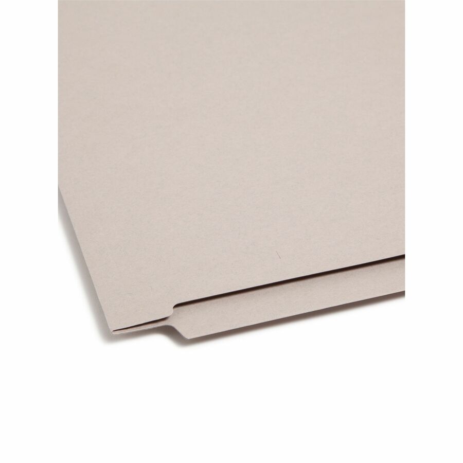 Smead Straight Tab Cut Letter Recycled Fastener Folder
