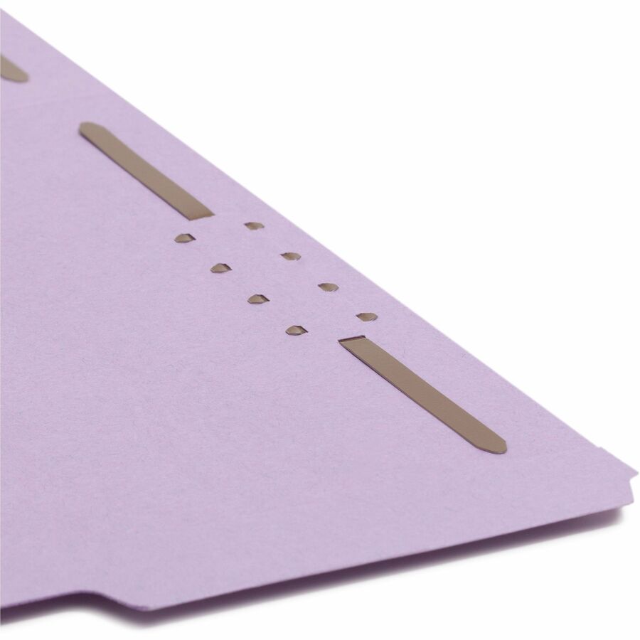 Smead 1/3 Tab Cut Letter Recycled Fastener Folder