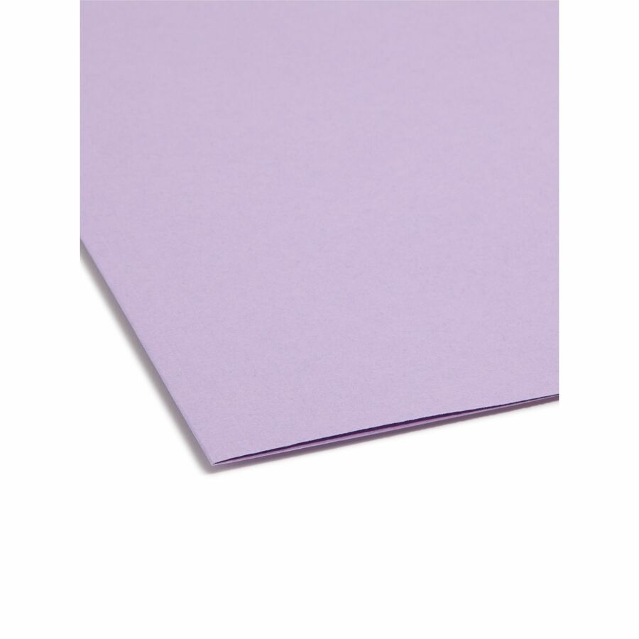 Smead 1/3 Tab Cut Letter Recycled Fastener Folder