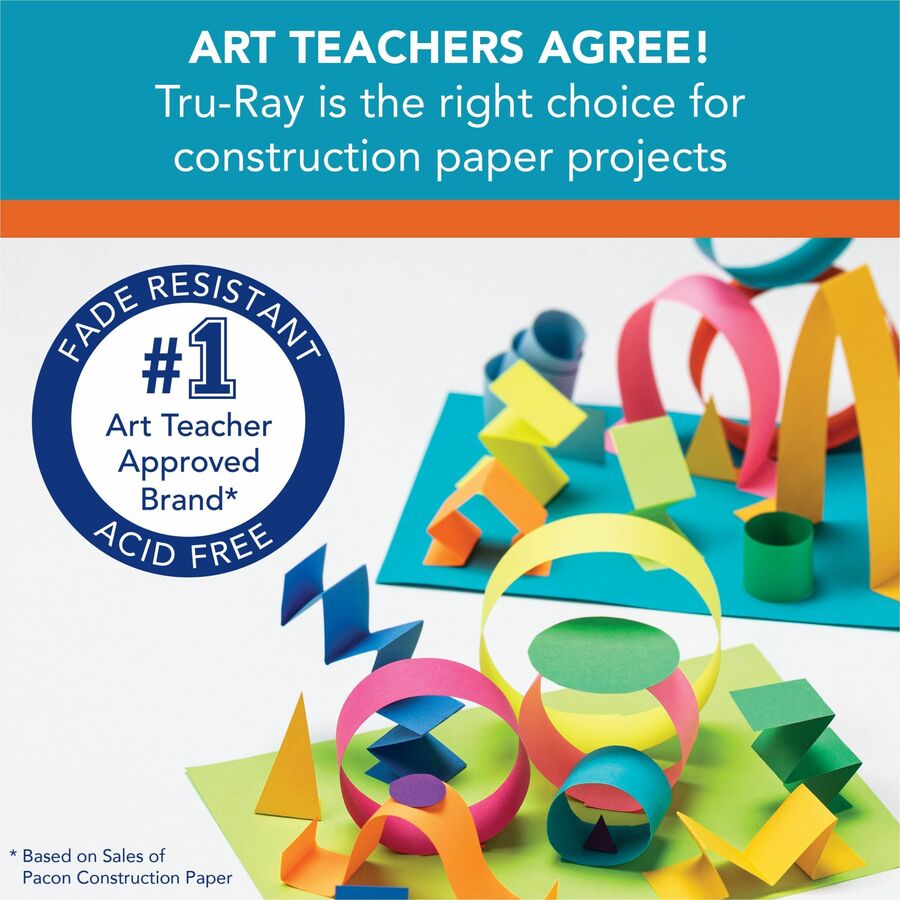 Tru-Ray Heavyweight Construction Paper