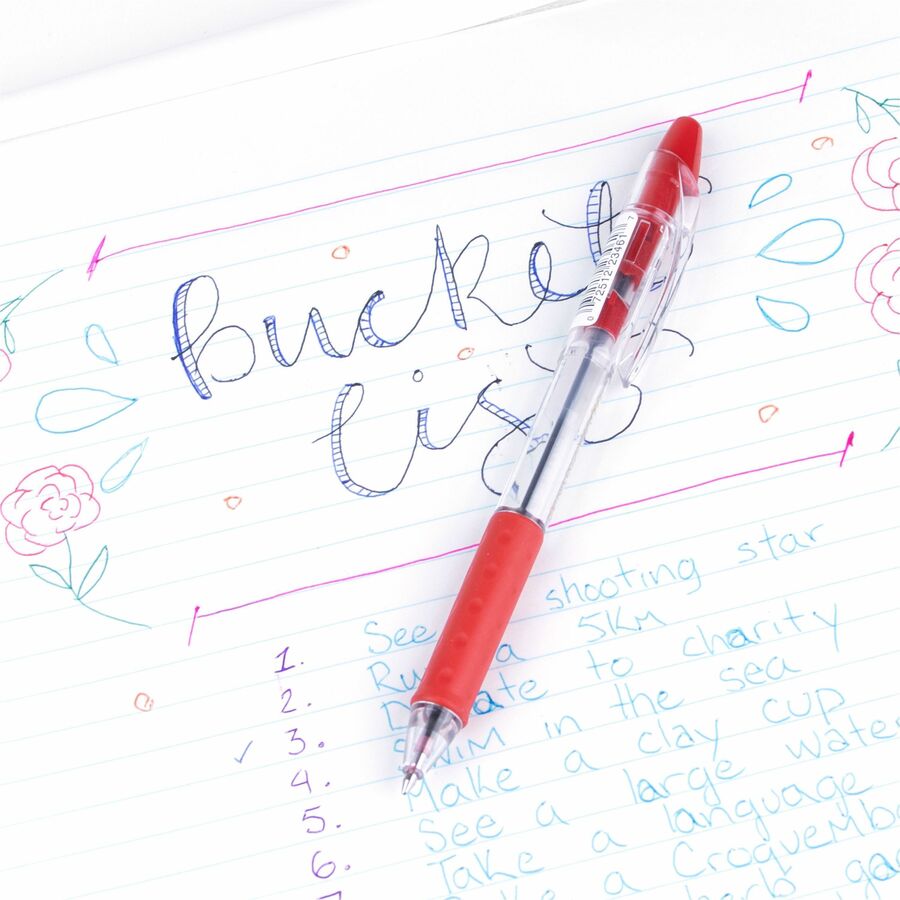R.S.V.P. RT Retractable Ballpoint Pen, (1.0mm), Red Ink
