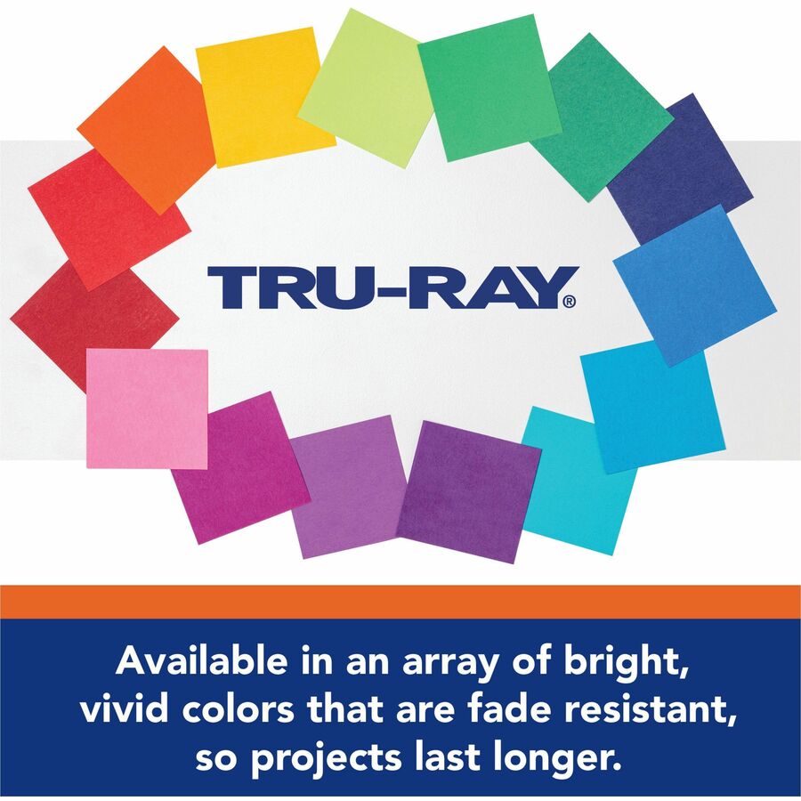 Tru-Ray Heavyweight Construction Paper
