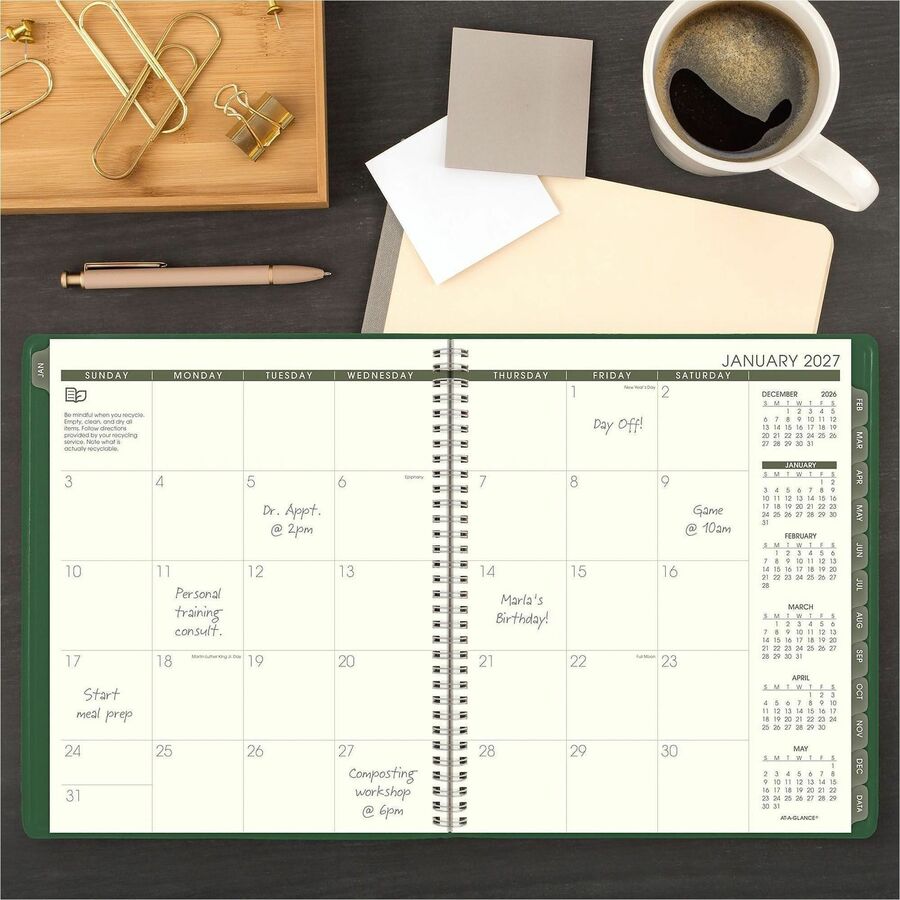 At-A-Glance Recycled Planner