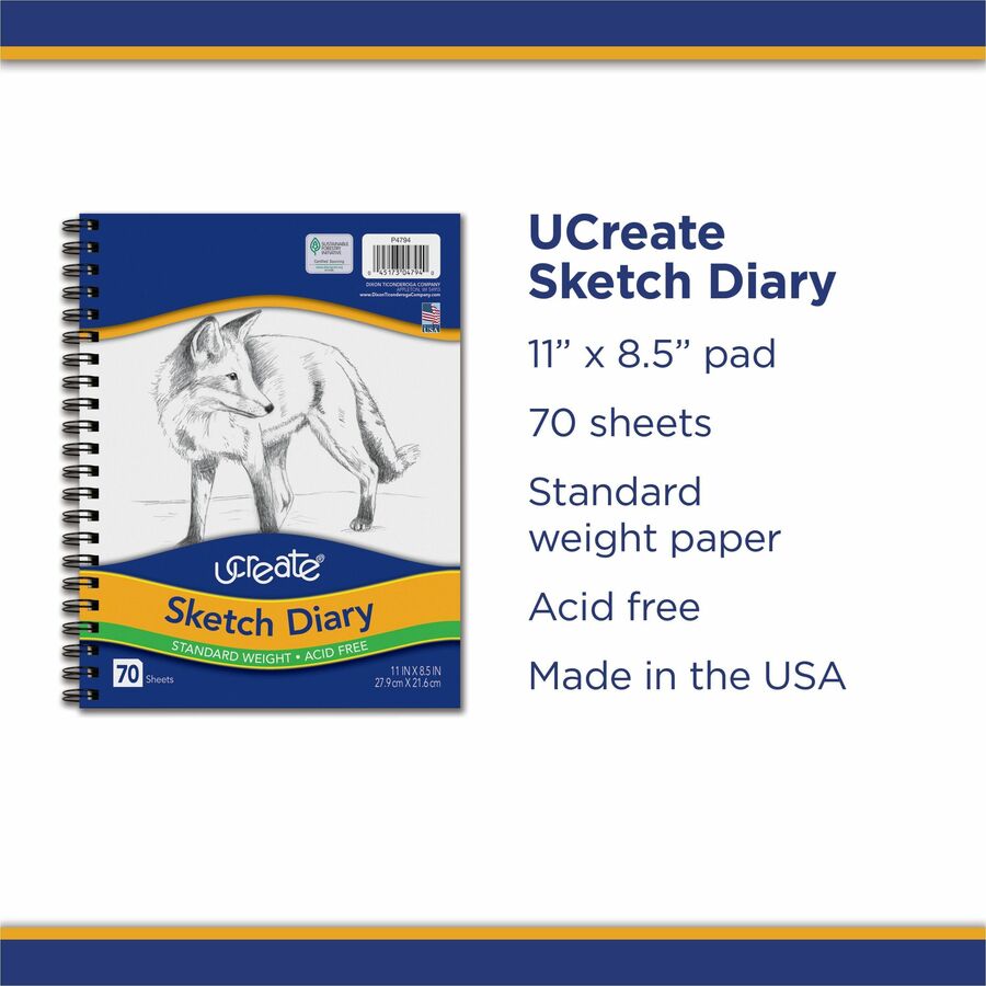 UCreate Art1st Sketch Diary - Letter