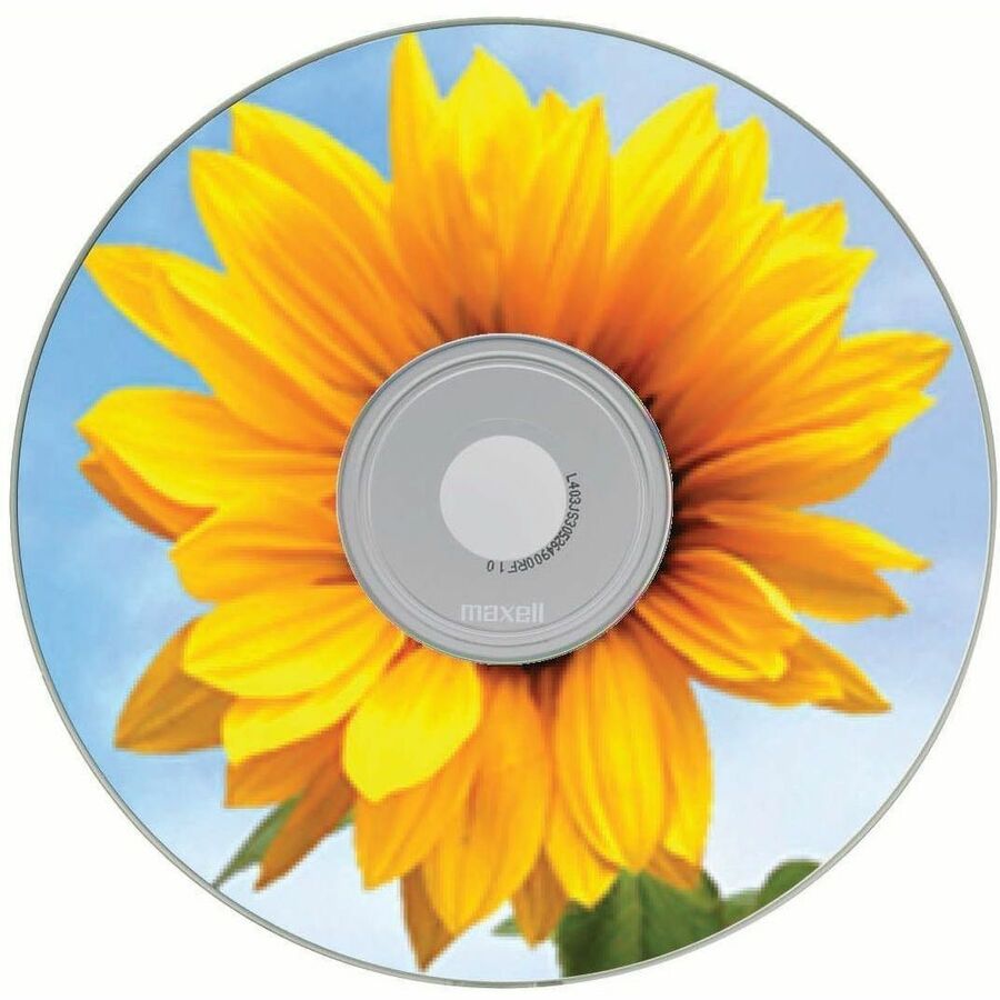 Maxell PW700 CD Recordable Media - CD-R - 48x - 700 MB - 100 / Pack - Matte White