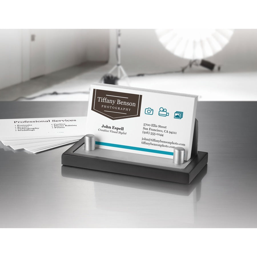 Avery® Clean Edge Business Cards, 2" x 3.5" , White, 200 (08871)