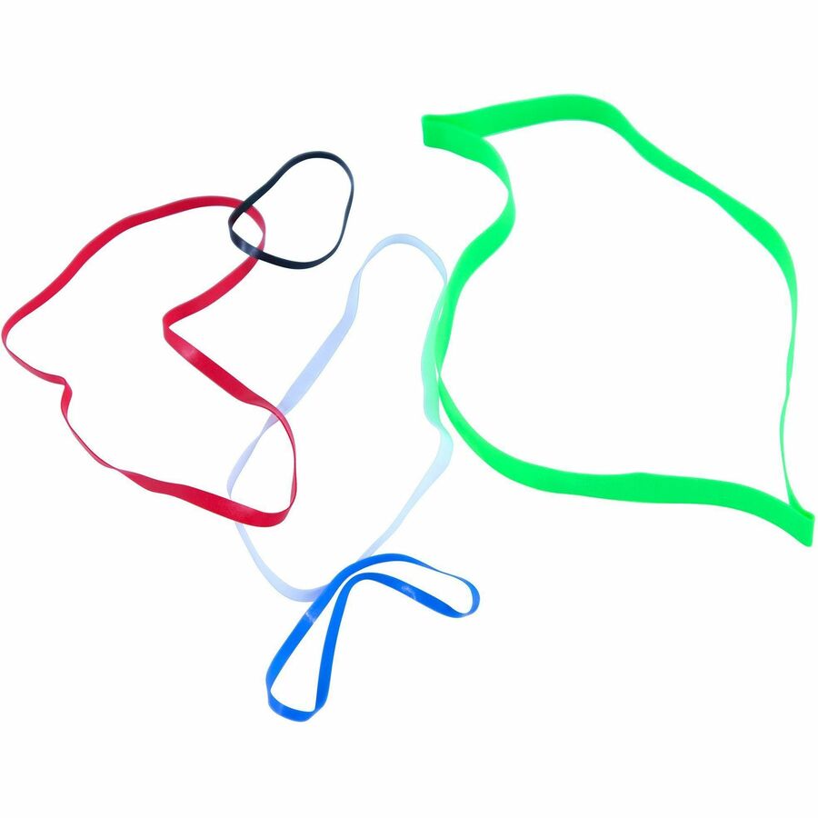 Conserve PlastiBands ASSORTED Sizes 100 Pack ASSORTED Colors