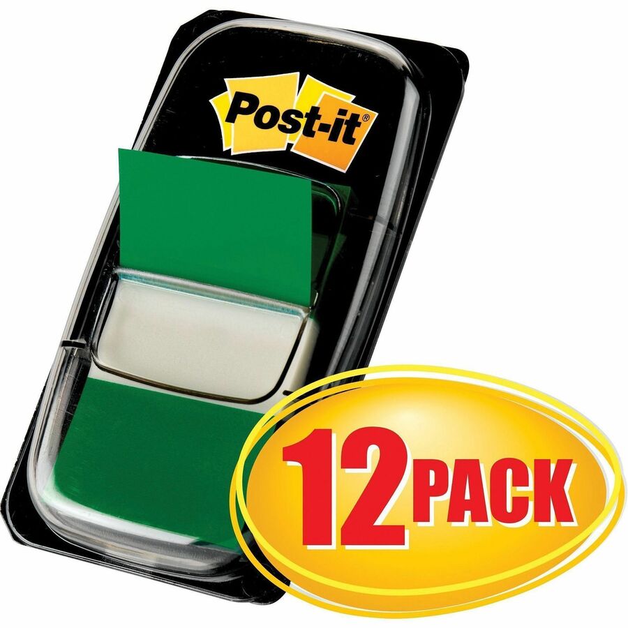 Post-it® Green Flag Value Pack
