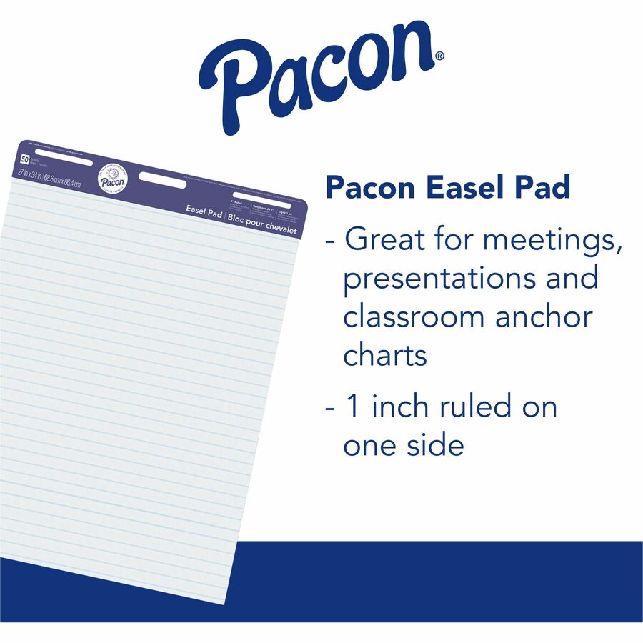 Pacon Ruled Easel Pads