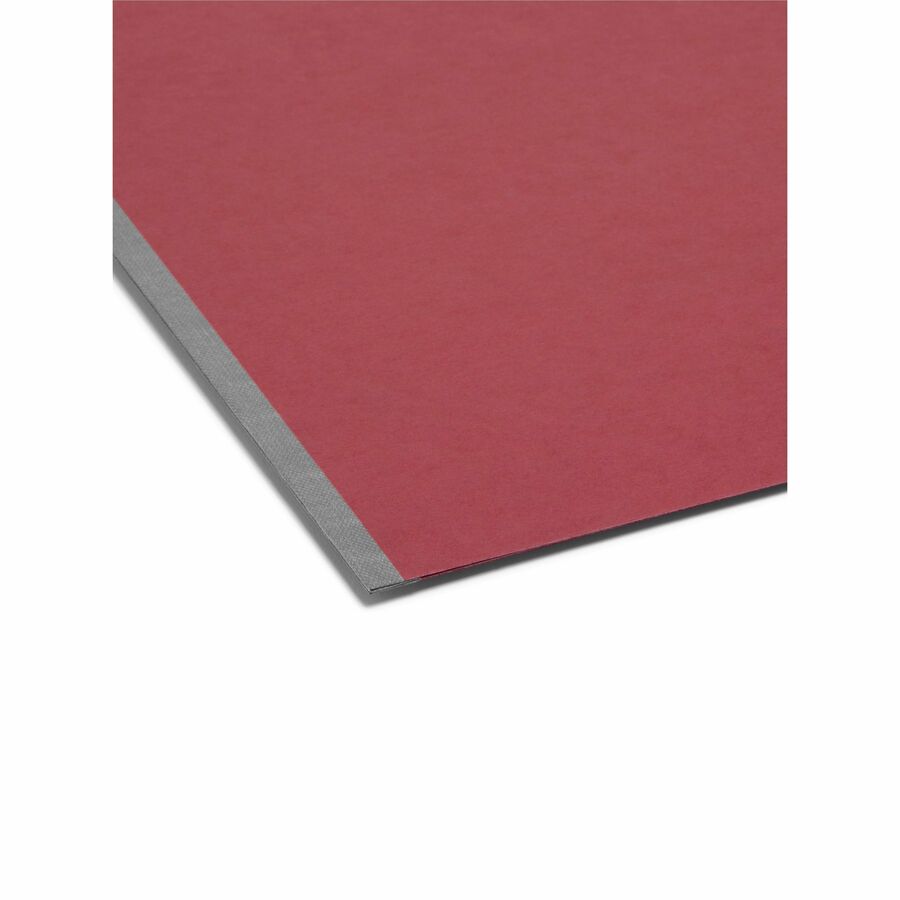 Smead Colored 1/3 Tab Cut Letter Recycled Fastener Folder